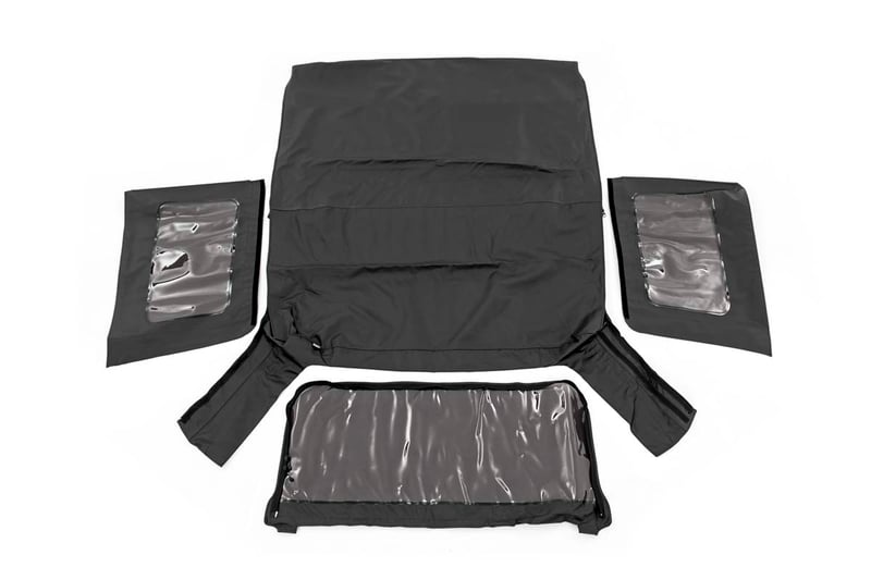 RC Soft Top | Replacement | Black | 2 Door | Jeep Wrangler JK 4WD (2010-2018) (manufacturer page)