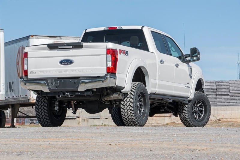 RC Pocket Fender Flares | HX Antimatter Blue | Ford F-250/F-350 Super Duty (17-22) (manufacturer page)