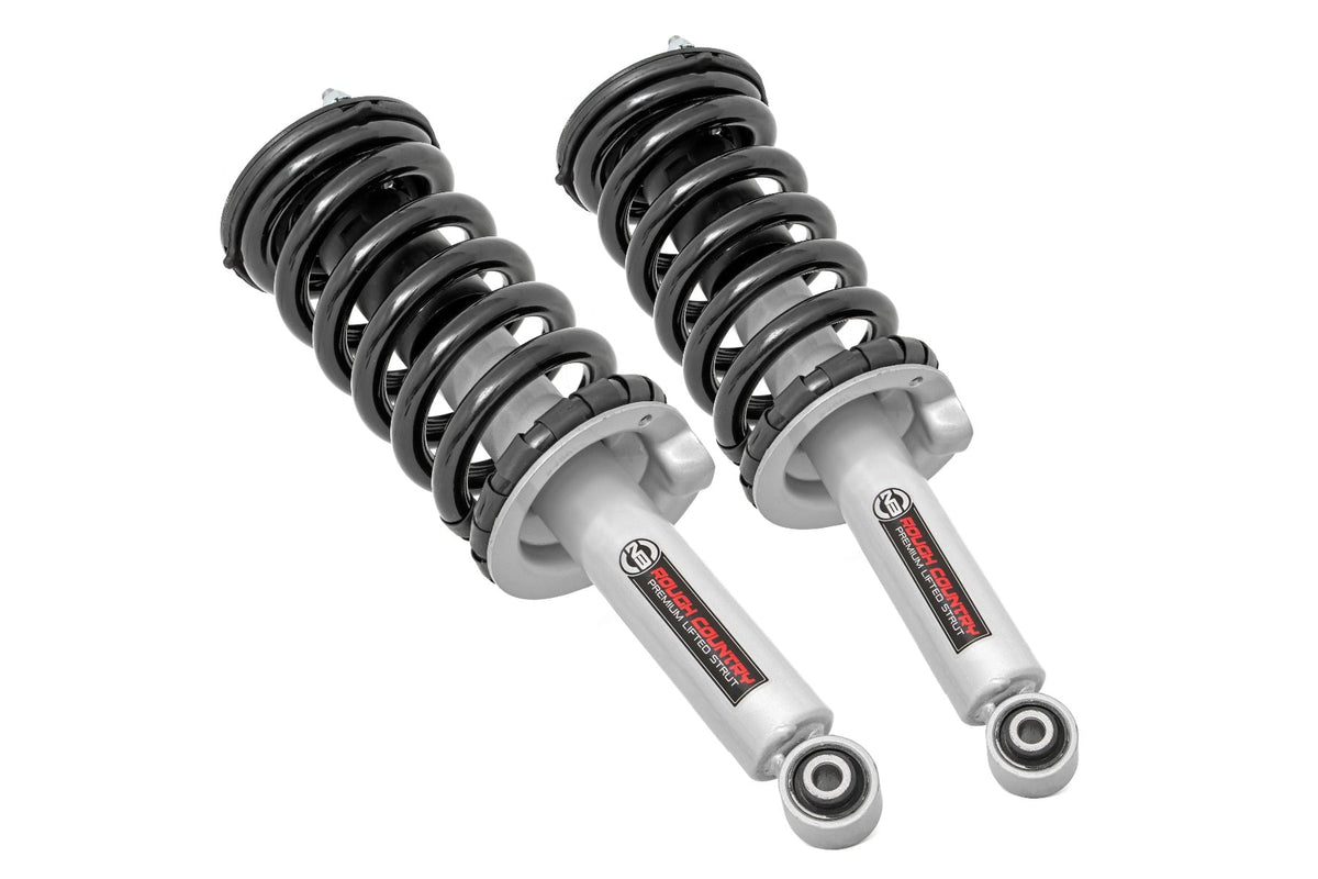 Rough Country 501014 Loaded Strut Pair | 6 Inch | Nissan Titan 4WD (2004-2015) - Image 1