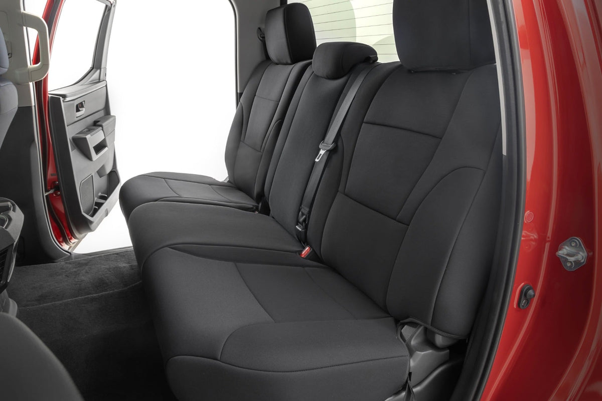 Seat Covers | No Rear Cup Holder | Toyota Tundra 2WD/4WD (2022-2026) - Interior & Mats (Image 4 of 4)