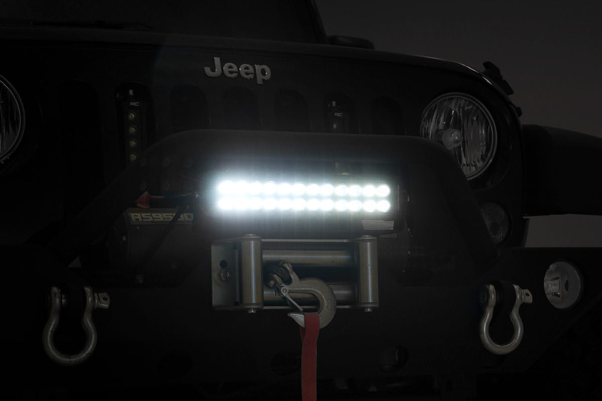 12 Inch Black Series LED Light Bar | Dual Row - Lighting & Acc (Image 4 of 5)