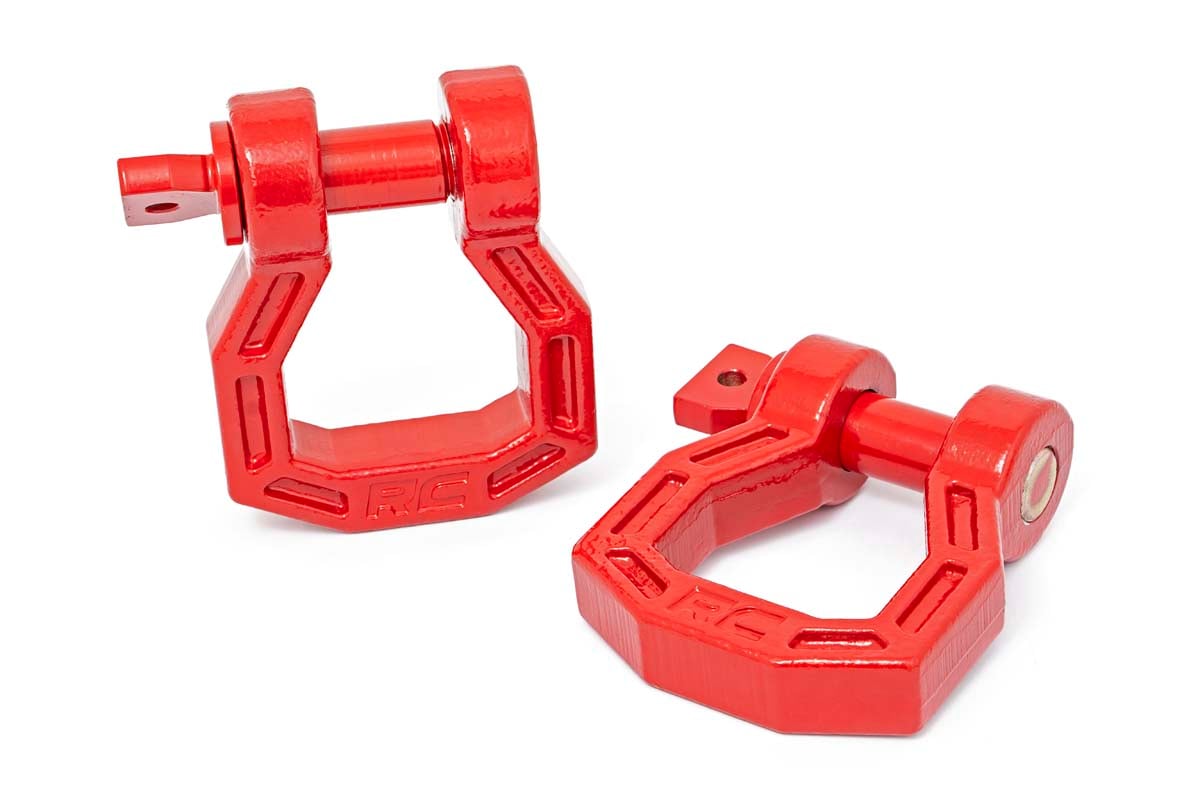 RC D-Ring | Forged | Pair | Black (manufacturer page)