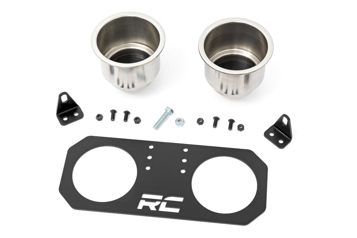 Passenger Grip Handle Dual Cup Holder | Polaris RZR 4 900/RZR S 1000 - Misc 25% (Image 6 of 6)