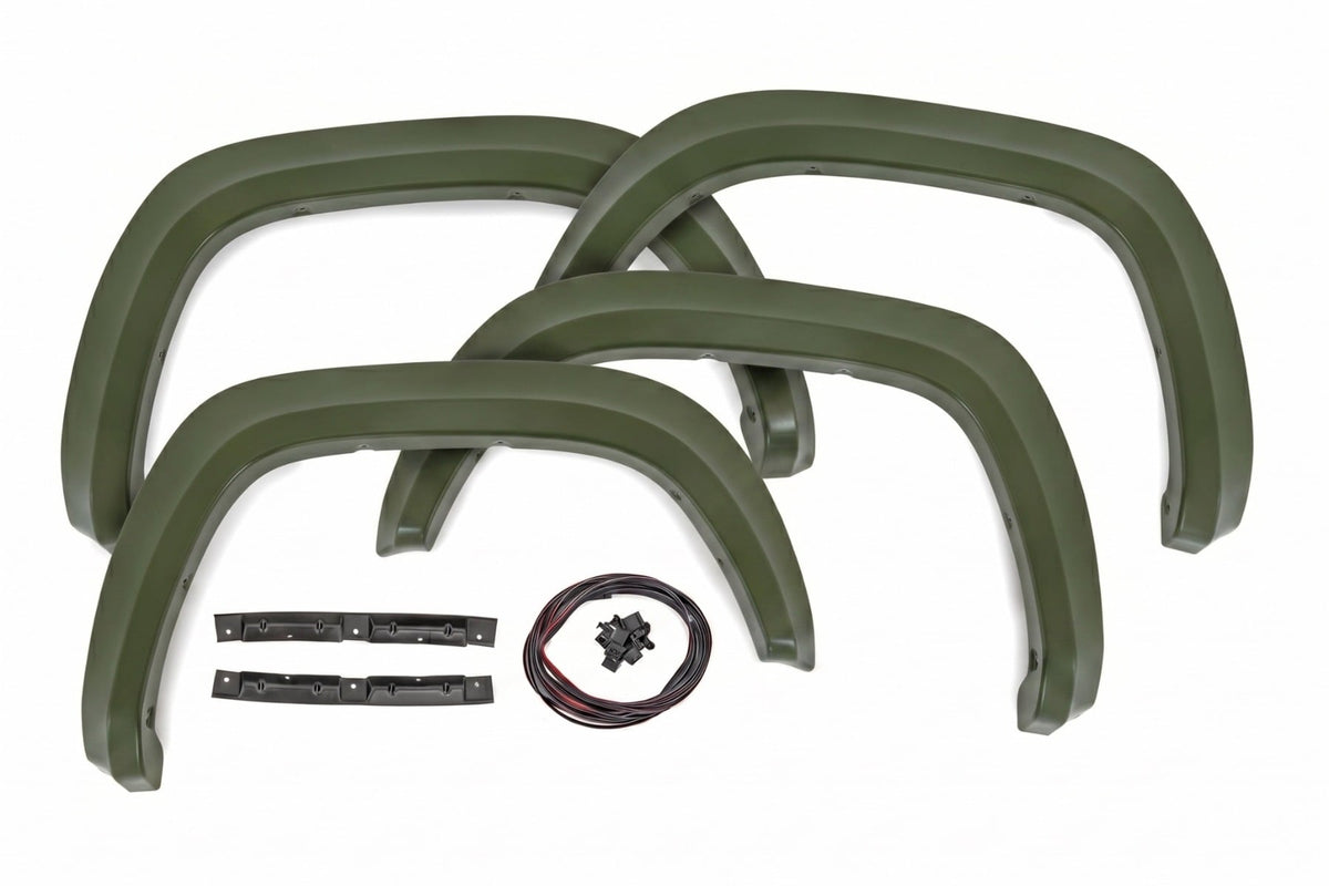 Sport Fender Flares | 6V7 Army Green | Toyota Tacoma 2WD/4WD (2016-2023) - Fender Flares (Image 3 of 6)