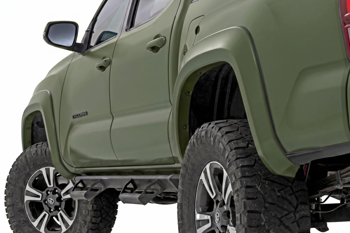 Sport Fender Flares | 6V7 Army Green | Toyota Tacoma 2WD/4WD (2016-2023) - Fender Flares (Image 1 of 6)