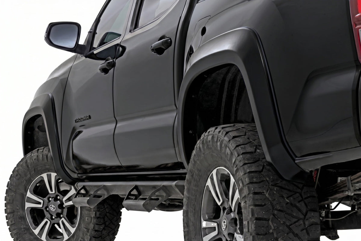 Sport Fender Flares | 202 Black Onyx | Toyota Tacoma 2WD/4WD (2016-2023) - Fender Flares (Image 1 of 6)