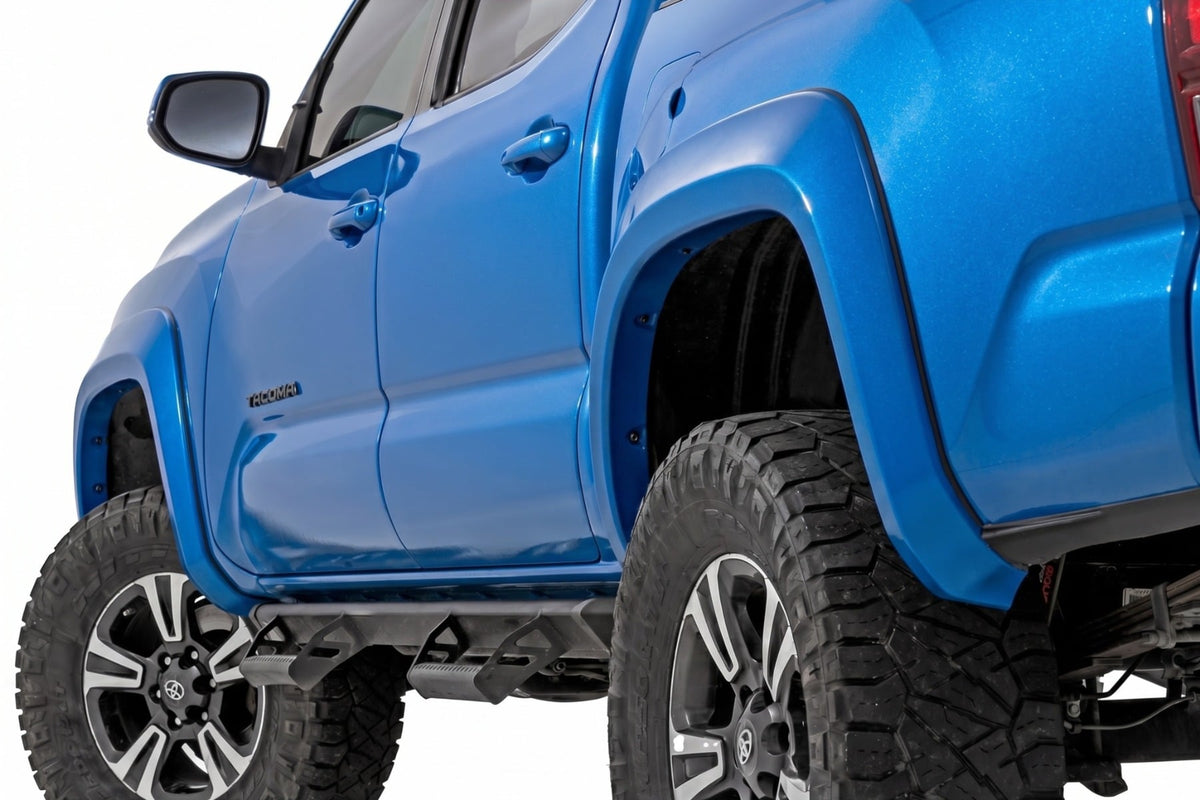 Sport Fender Flares | 8T0 Blazing Blue | Toyota Tacoma 2WD/4WD (2016-2023) - Fender Flares (Image 1 of 6)