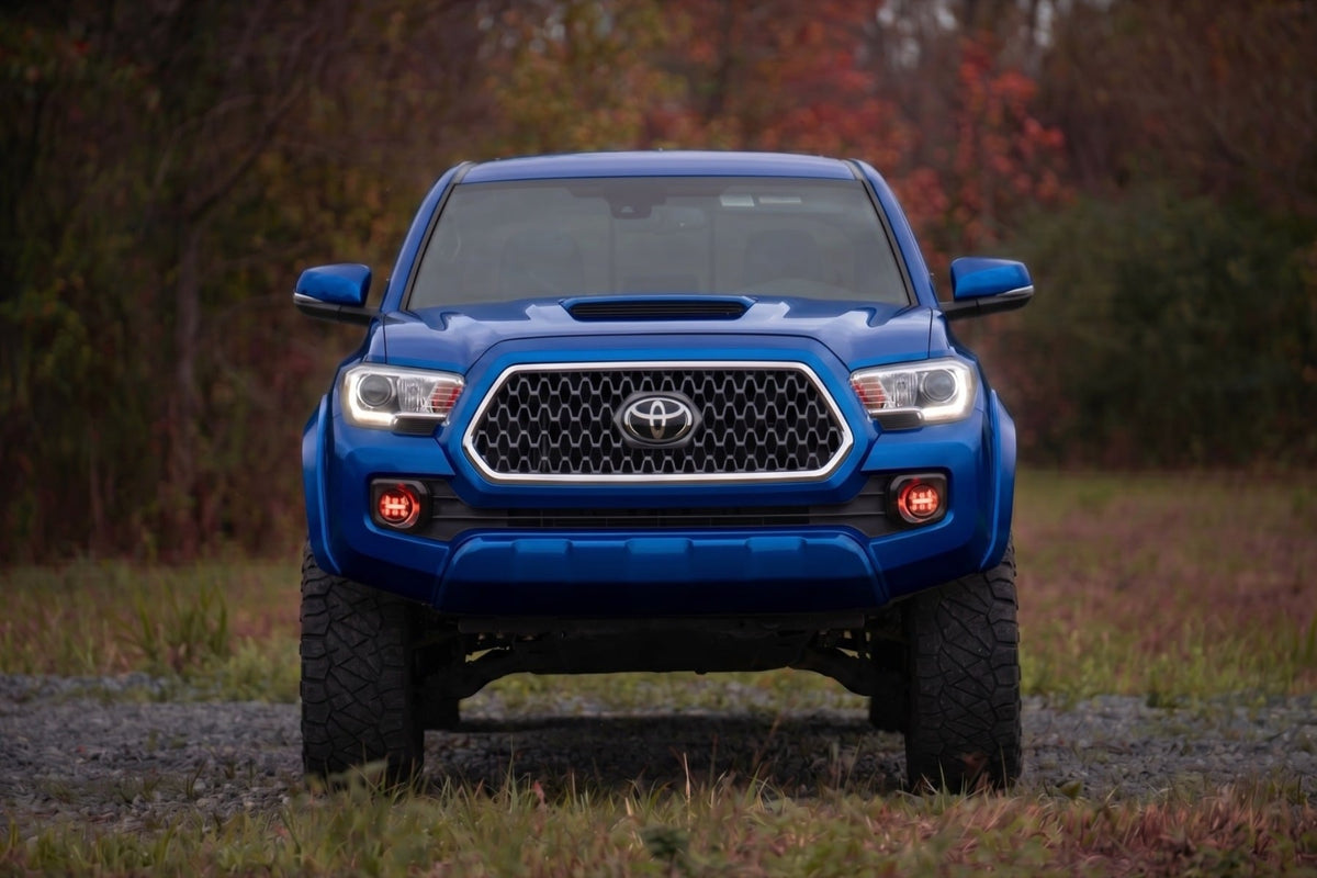 Sport Fender Flares | 8T0 Blazing Blue | Toyota Tacoma 2WD/4WD (2016-2023) - Fender Flares (Image 5 of 6)