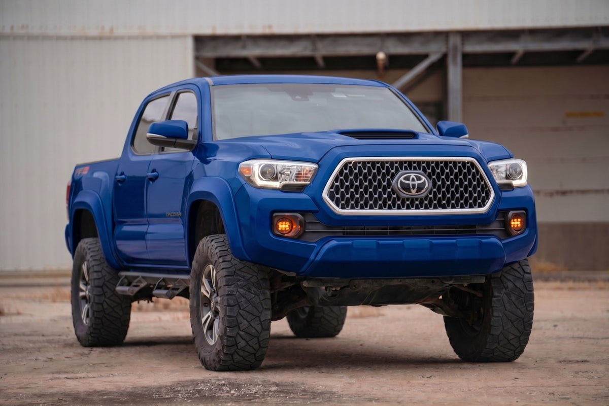 Sport Fender Flares | 8T0 Blazing Blue | Toyota Tacoma 2WD/4WD (2016-2023) - Fender Flares (Image 6 of 6)