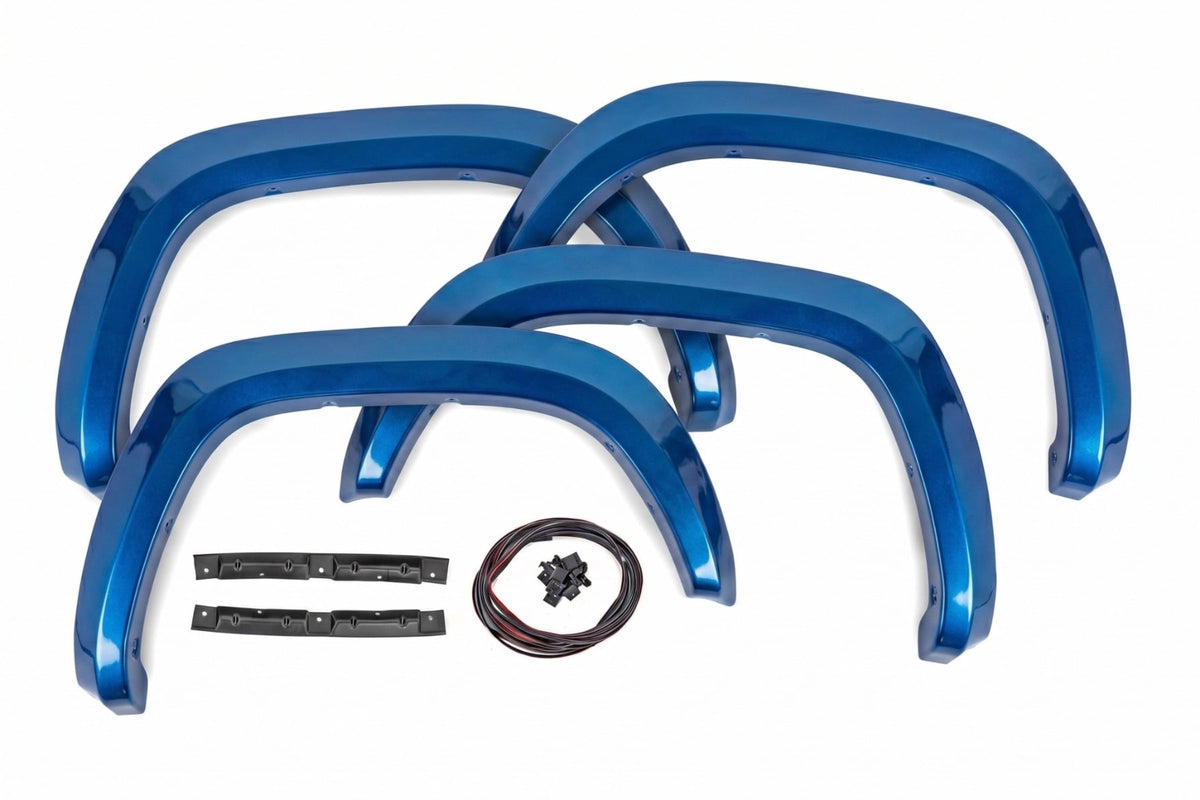 Sport Fender Flares | 8W7 Blue Crush | Toyota Tacoma 2WD/4WD (2016-2023) - Fender Flares (Image 3 of 6)