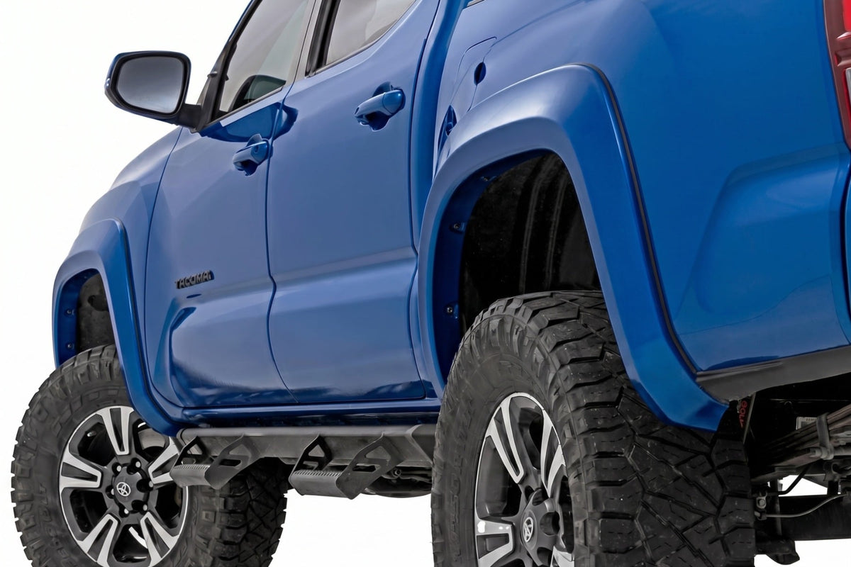 Sport Fender Flares | 8W7 Blue Crush | Toyota Tacoma 2WD/4WD (2016-2023) - Fender Flares (Image 1 of 6)