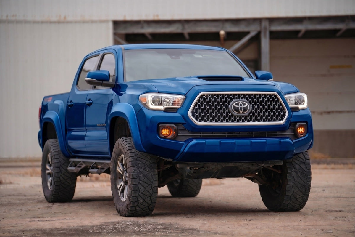 Sport Fender Flares | 8W7 Blue Crush | Toyota Tacoma 2WD/4WD (2016-2023) - Fender Flares (Image 4 of 6)