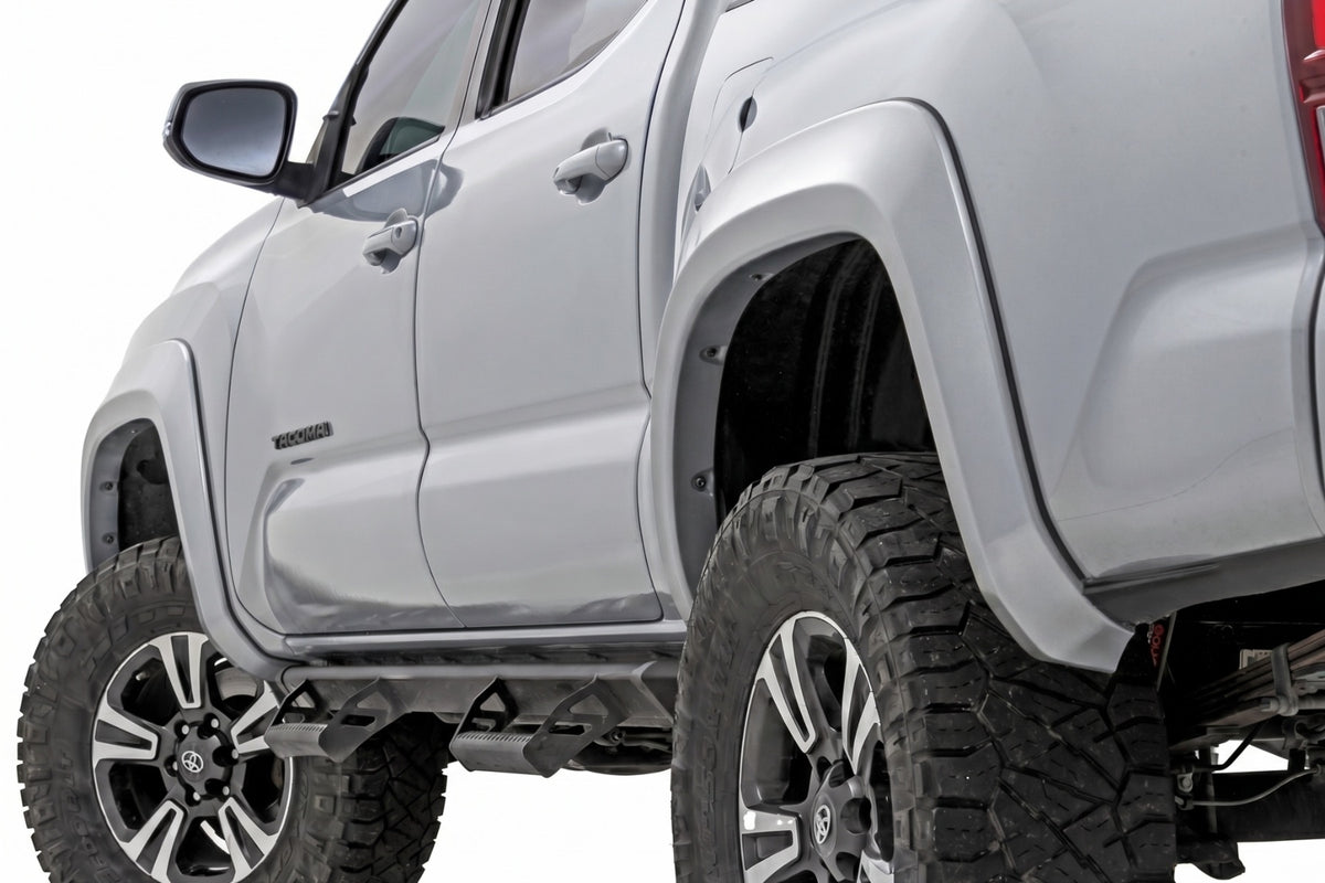Sport Fender Flares | 1J9 Celestial Silver Metallic | Toyota Tacoma (16-23) - Fender Flares (Image 1 of 6)