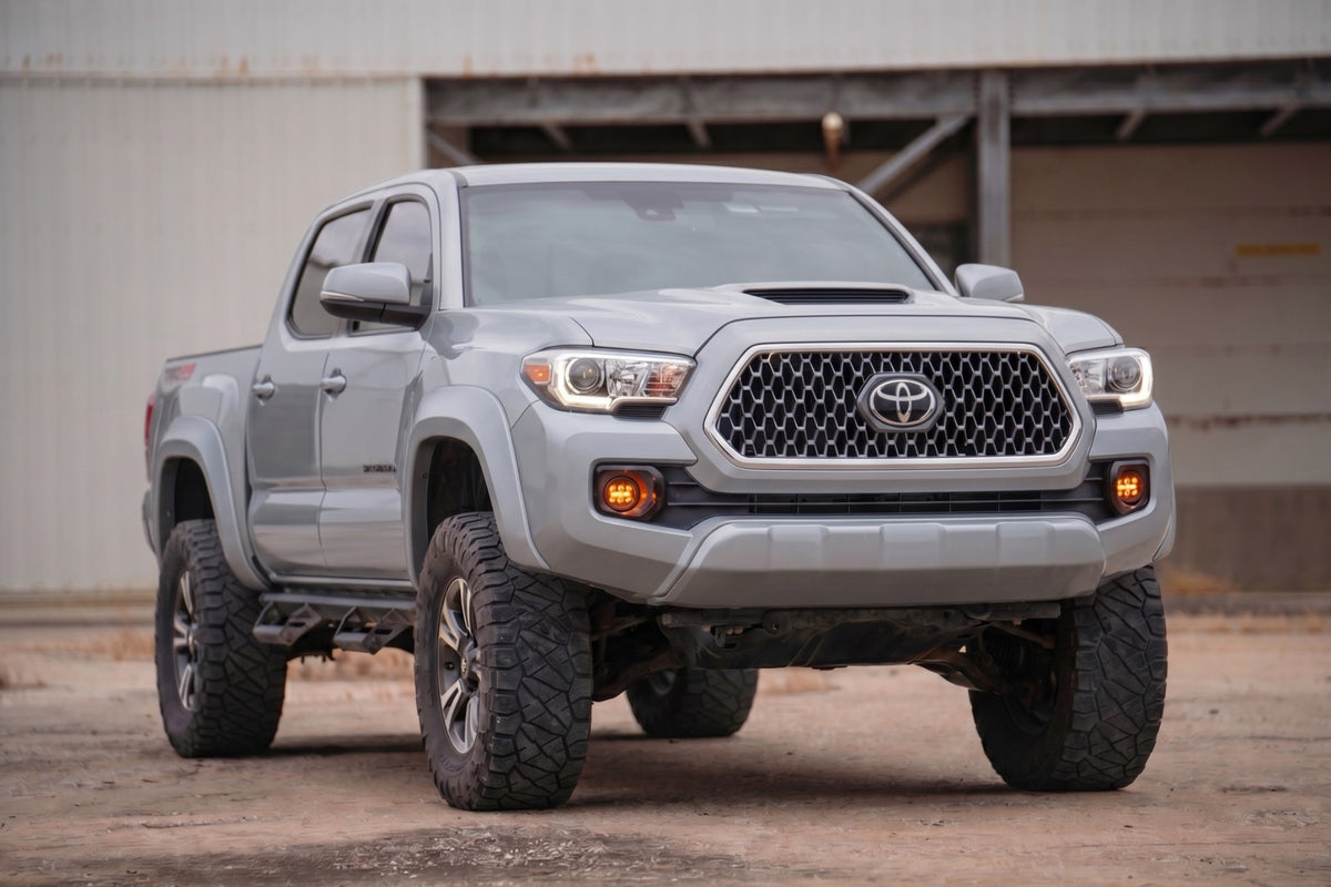 Sport Fender Flares | 1J9 Celestial Silver Metallic | Toyota Tacoma (16-23) - Fender Flares (Image 4 of 6)