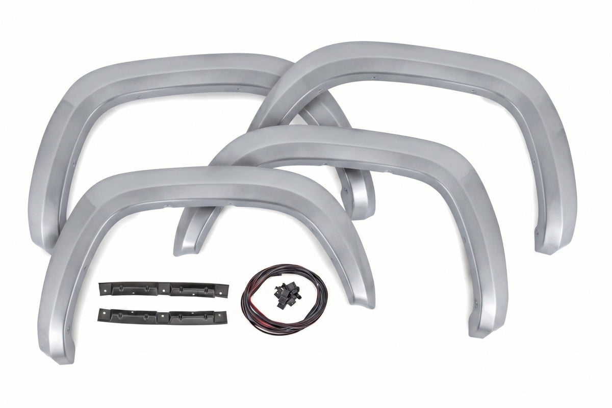 Sport Fender Flares | 1D6 Silver Sky Metallic | Toyota Tacoma (16-23) - Fender Flares (Image 3 of 6)