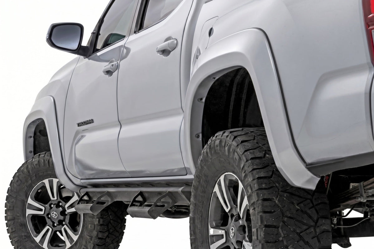 Sport Fender Flares | 1D6 Silver Sky Metallic | Toyota Tacoma (16-23) - Fender Flares (Image 1 of 6)