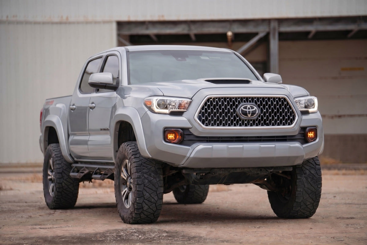 Sport Fender Flares | 1D6 Silver Sky Metallic | Toyota Tacoma (16-23) - Fender Flares (Image 4 of 6)