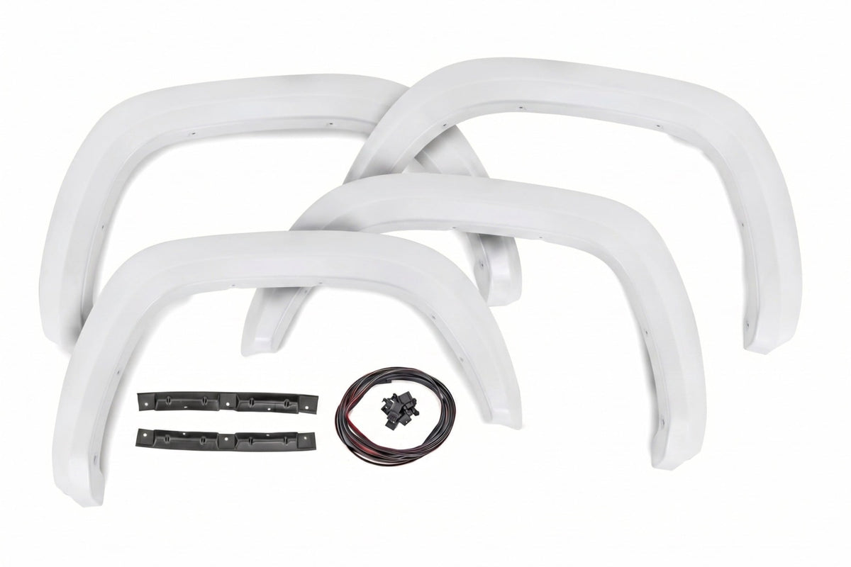 Sport Fender Flares | O40 Super White | Toyota Tacoma 2WD/4WD (2016-2023) - Fender Flares (Image 3 of 6)