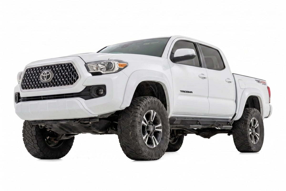 Sport Fender Flares | O40 Super White | Toyota Tacoma 2WD/4WD (2016-2023) - Fender Flares (Image 2 of 6)