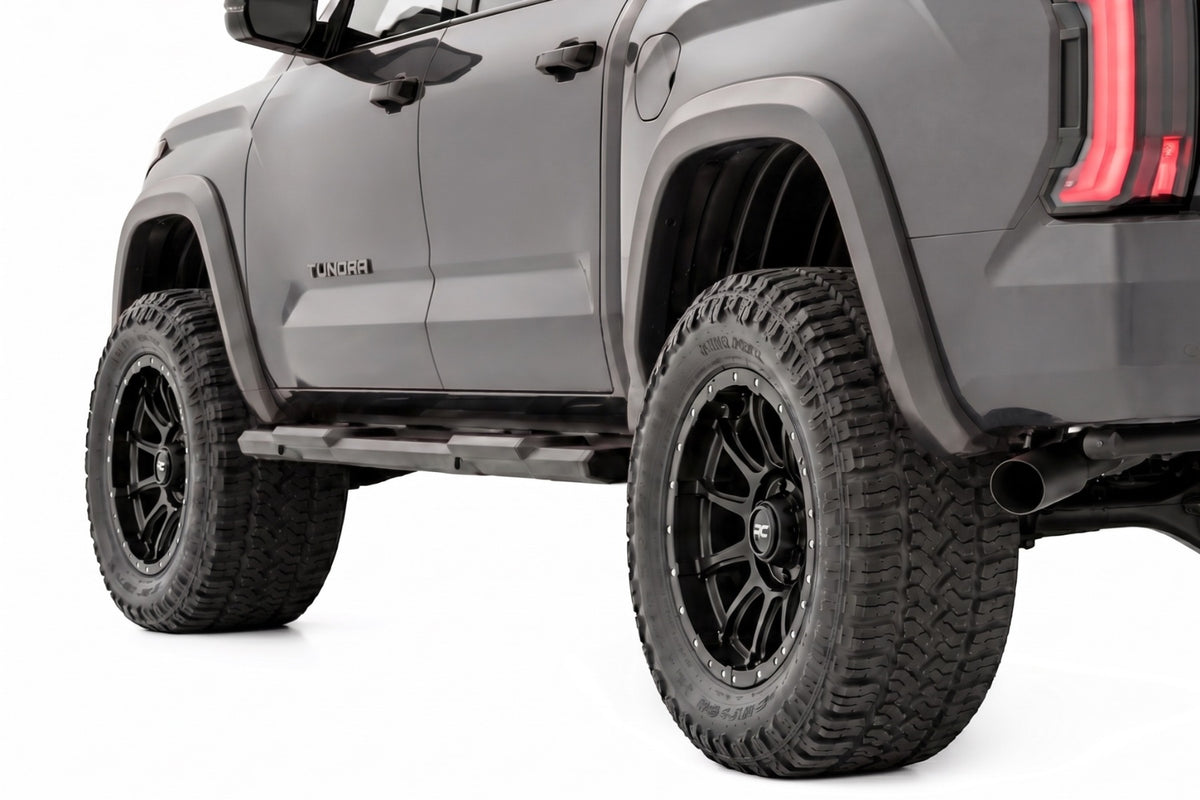 Rough Country S-T42211-1G3 Sport Fender Flares | Magnetic Gray | Toyota Tundra 2WD/4WD (2022-2026) - Studio View 2