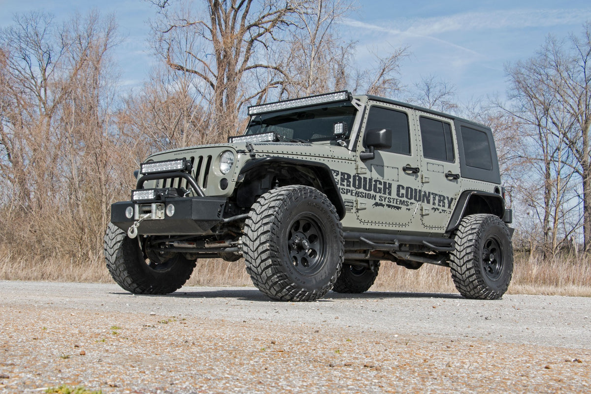 4 Inch Lift Kit | X-Series | Jeep Wrangler Unlimited 2WD/4WD (2007-2018) - Susp Lift Kits 4wd (Image 3 of 6)