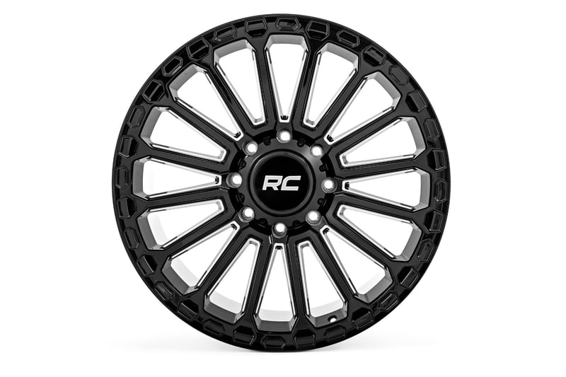 RC 97 Series Wheel | One-Piece | Gloss Black | 17x9 | 6x5.5 | -12mm (manufacturer page)
