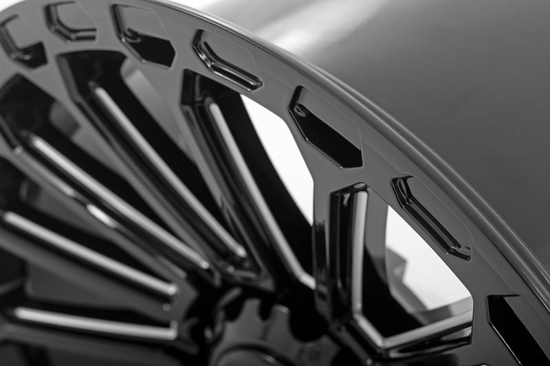 RC 97 Series Wheel | One-Piece | Gloss Black | 17x9 | 6x5.5 | -12mm (manufacturer page)