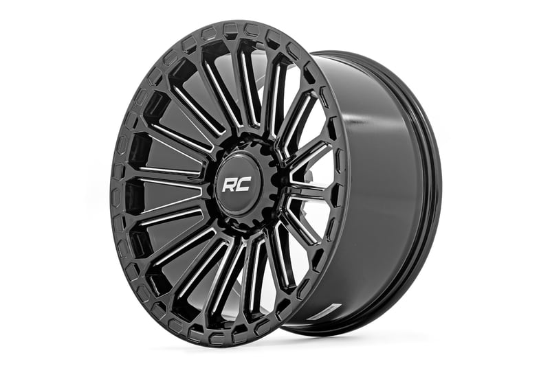 RC 97 Series Wheel | One-Piece | Gloss Black | 17x9 | 6x5.5 | -12mm (manufacturer page)