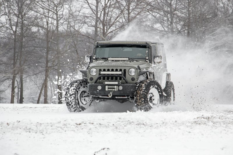 RC 4 Inch Lift Kit | X-Series | Jeep Wrangler Unlimited 2WD/4WD (2007-2018) (manufacturer page)