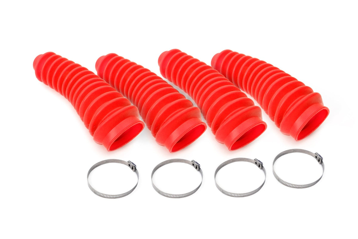 Shock Boots | Red | 4 Pack - Shocks & Stabilizers