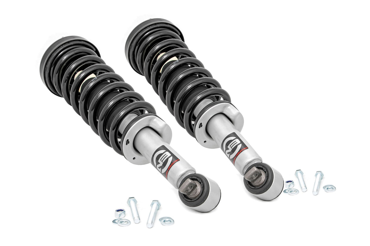 Rough Country 501160 Loaded Strut Pair | Stock | Ford F-150 2WD (2014-2026) - Image 1