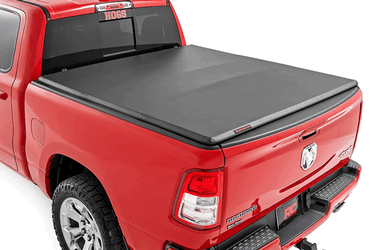 RC Soft Tri-Fold Bed Cover | 5'7" Bed | No OE Rail | Toyota Tundra (07-21) (manufacturer page)