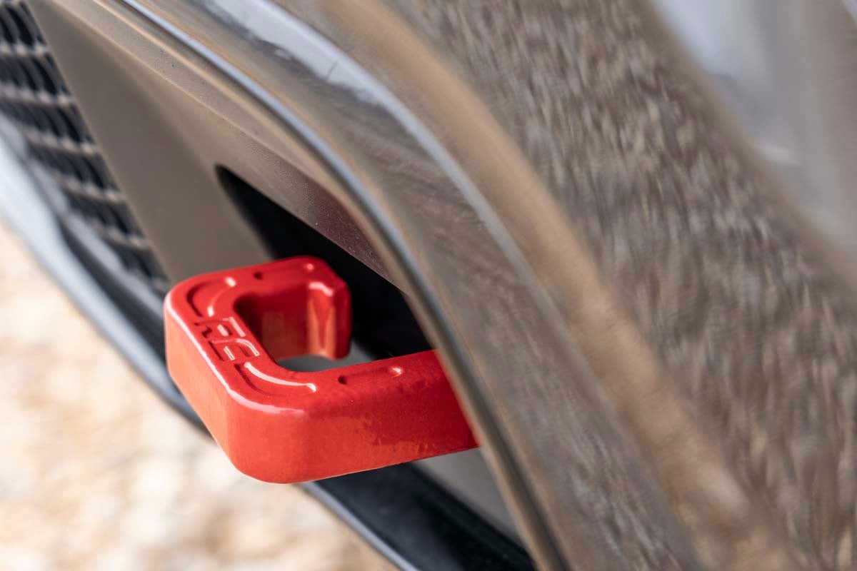 Tow Hooks | Forged | Red | Jeep Grand Cherokee 2WD/4WD (2015-2022) - Winches & Acc (Image 6 of 6)