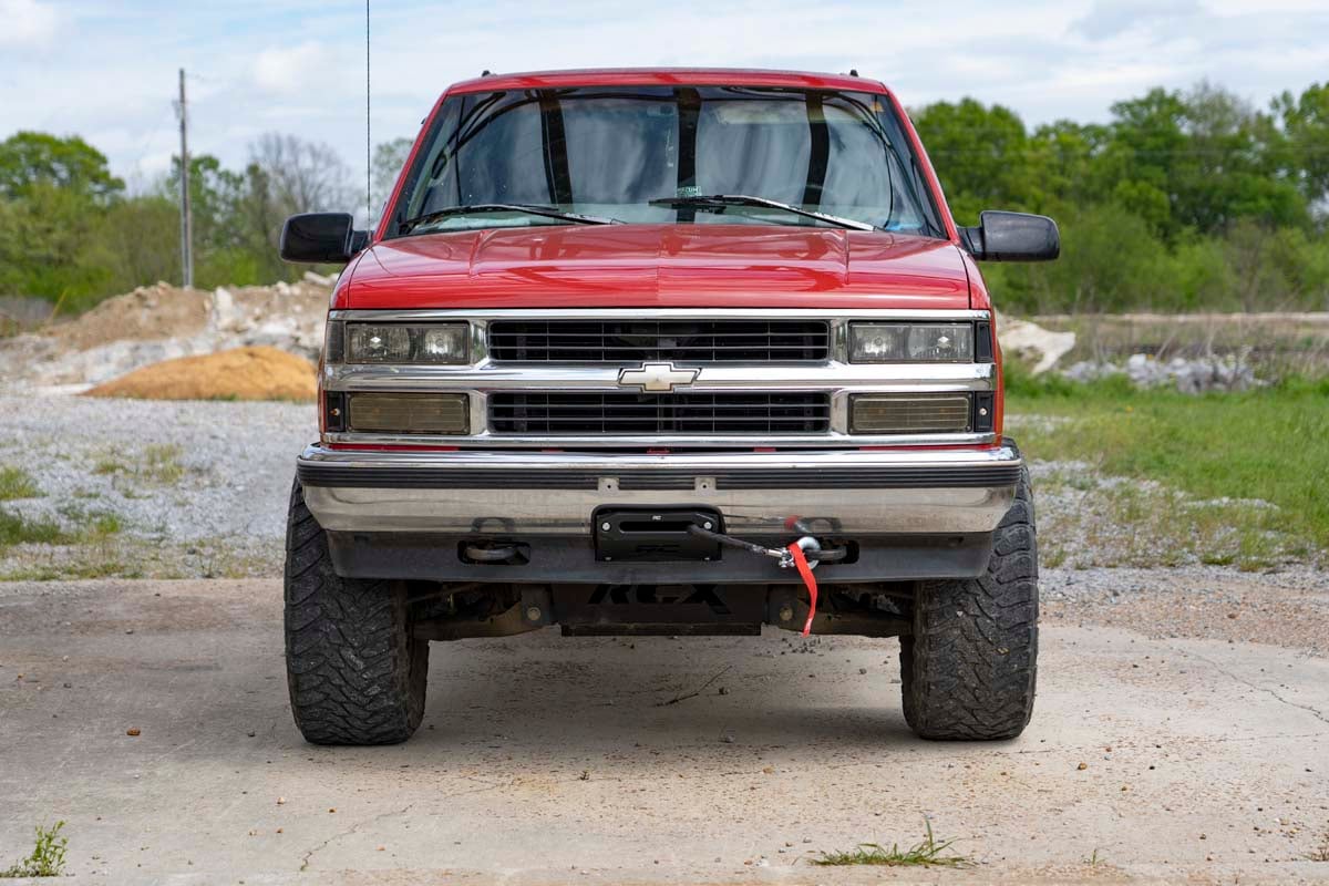 Hidden Winch Mounting Plate | Chevy C1500/K1500 Truck & SUV 4WD (1988-1999) - Winches & Acc (Image 4 of 6)