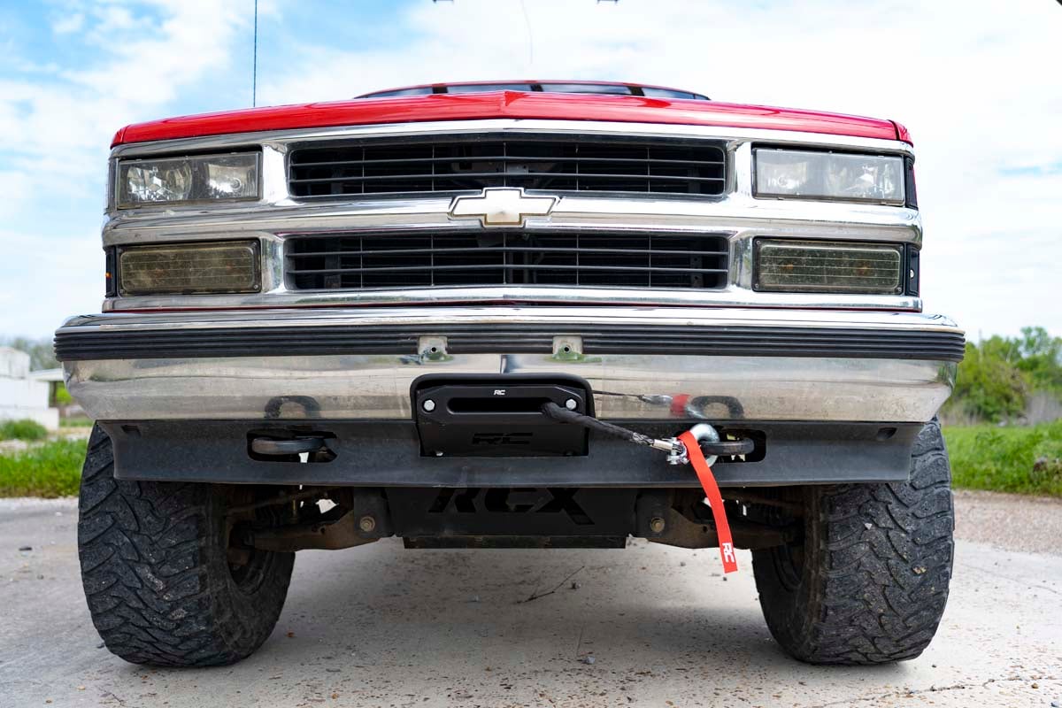Hidden Winch Mounting Plate | Chevy C1500/K1500 Truck & SUV 4WD (1988-1999) - Winches & Acc (Image 6 of 6)