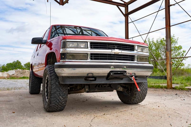 RC Hidden Winch Mounting Plate | Chevy C1500/K1500 Truck & SUV 4WD (1988-1999) (manufacturer page)