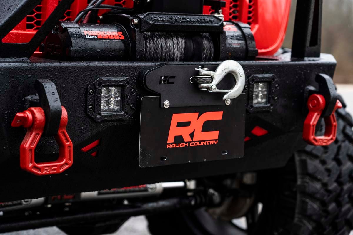 License Plate Mnt | Hawse | Quick Release - Winches & Acc (Image 2 of 6)