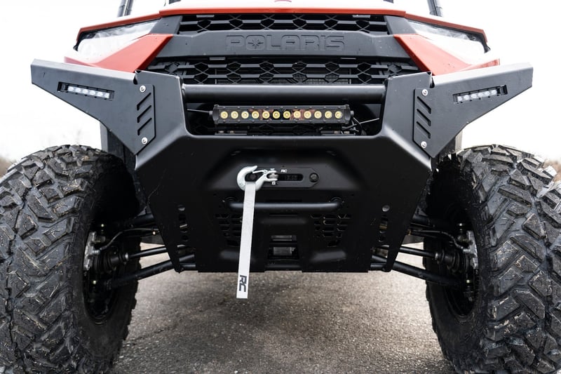 RC Bumper Wings | 6" Black Slimline LED Pair | Polaris Ranger 1000/Ranger XP 900/1000 (manufacturer page)