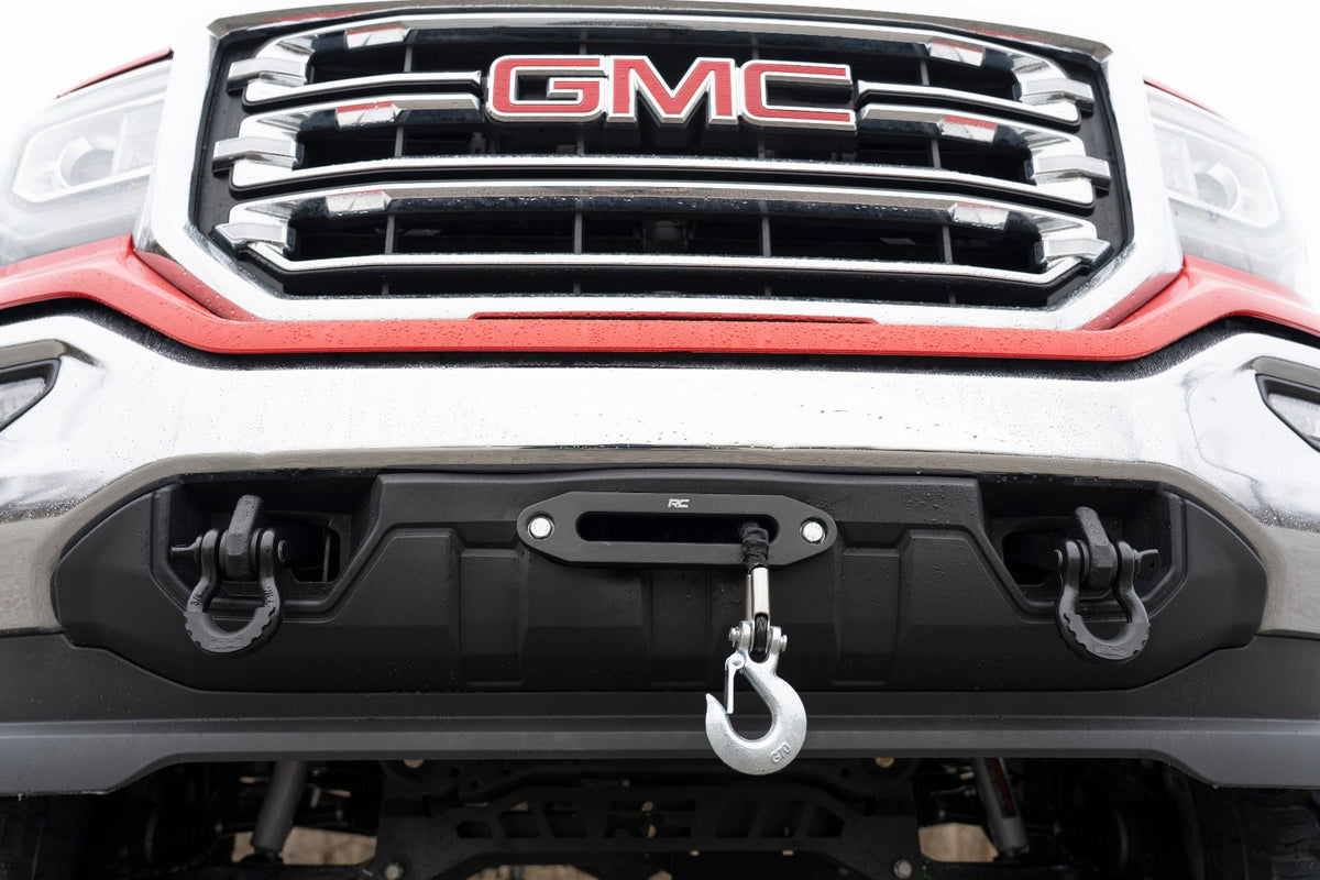 Hidden Winch Mounting Plate | Chevy/GMC 1500 (14-18 & Classic) - Winches & Acc (Image 4 of 6)