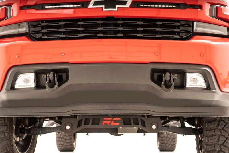 RC Tow Hook Brackets | D-Ring Combo | Chevy Silverado 1500 2WD/4WD (2019-2022) (manufacturer page)