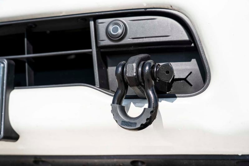 RC Tow Hook Brackets | D-Ring Combo | Nissan Titan 2WD/4WD (2017-2024) (manufacturer page)