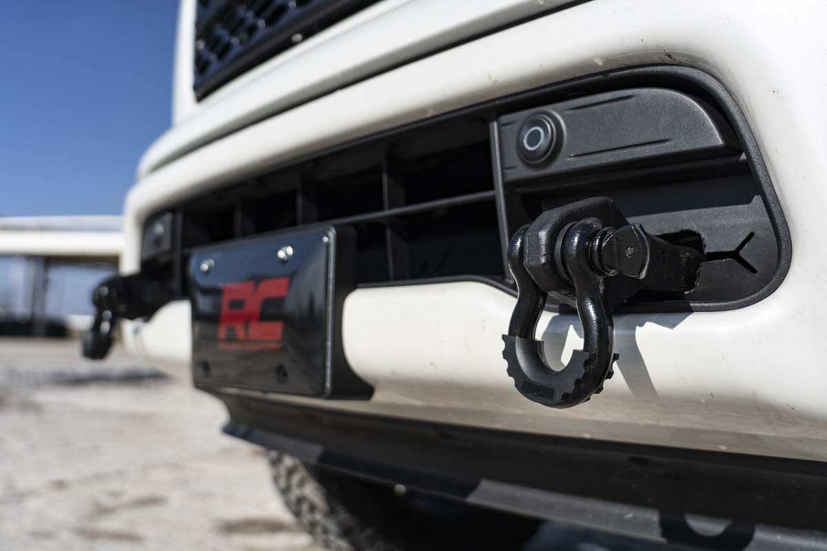 Tow Hook Brackets | Nissan Titan 2WD/4WD (2017-2024) - Winches & Acc (Image 2 of 4)