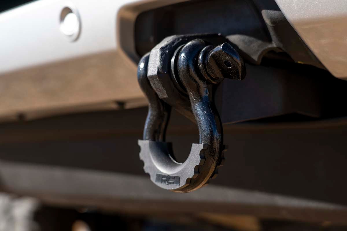 Tow Hook Brackets | D-Ring Combo | Ford Ranger 2WD/4WD (2019-2023) - Winches & Acc (Image 5 of 6)