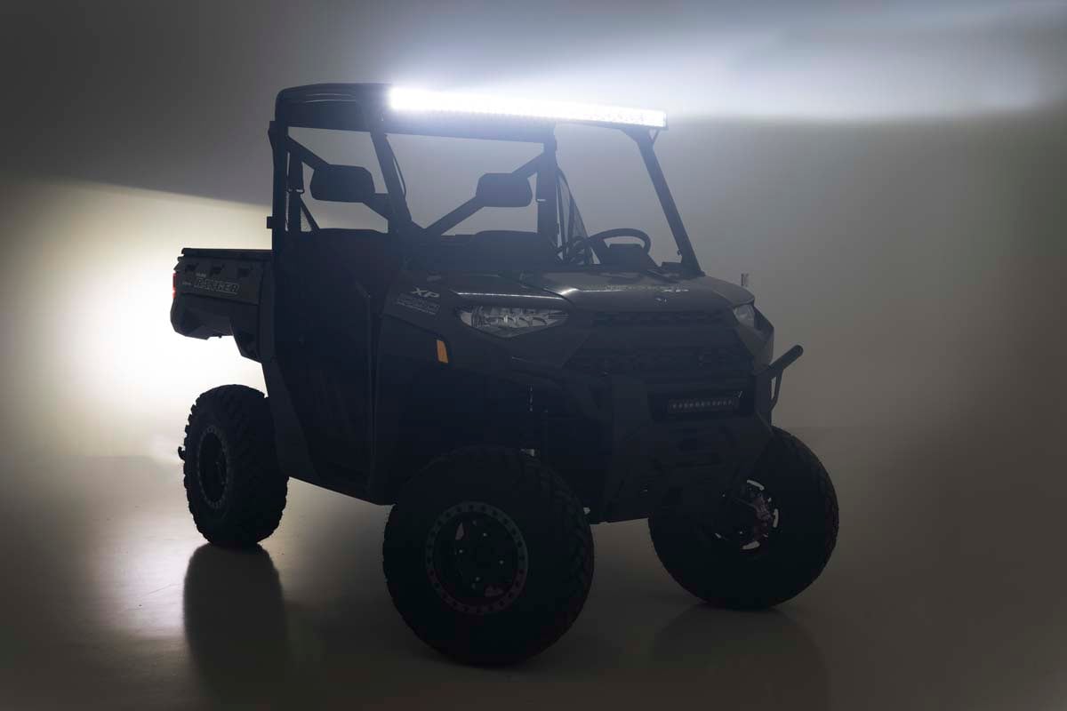 RC LED Light | Rear Mount | 50" Black Pair | Polaris Ranger 1000/Ranger XP 900/1000 (manufacturer page)