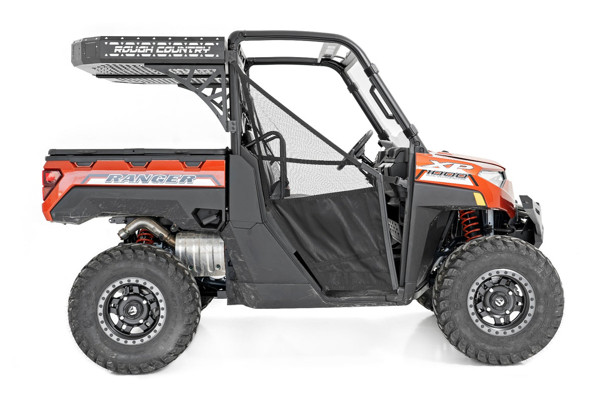 Cargo Rack | Dual 2" Black LED Pairs | Flush Mount | Polaris Ranger XP 1000 - Cargo Management (Image 5 of 6)