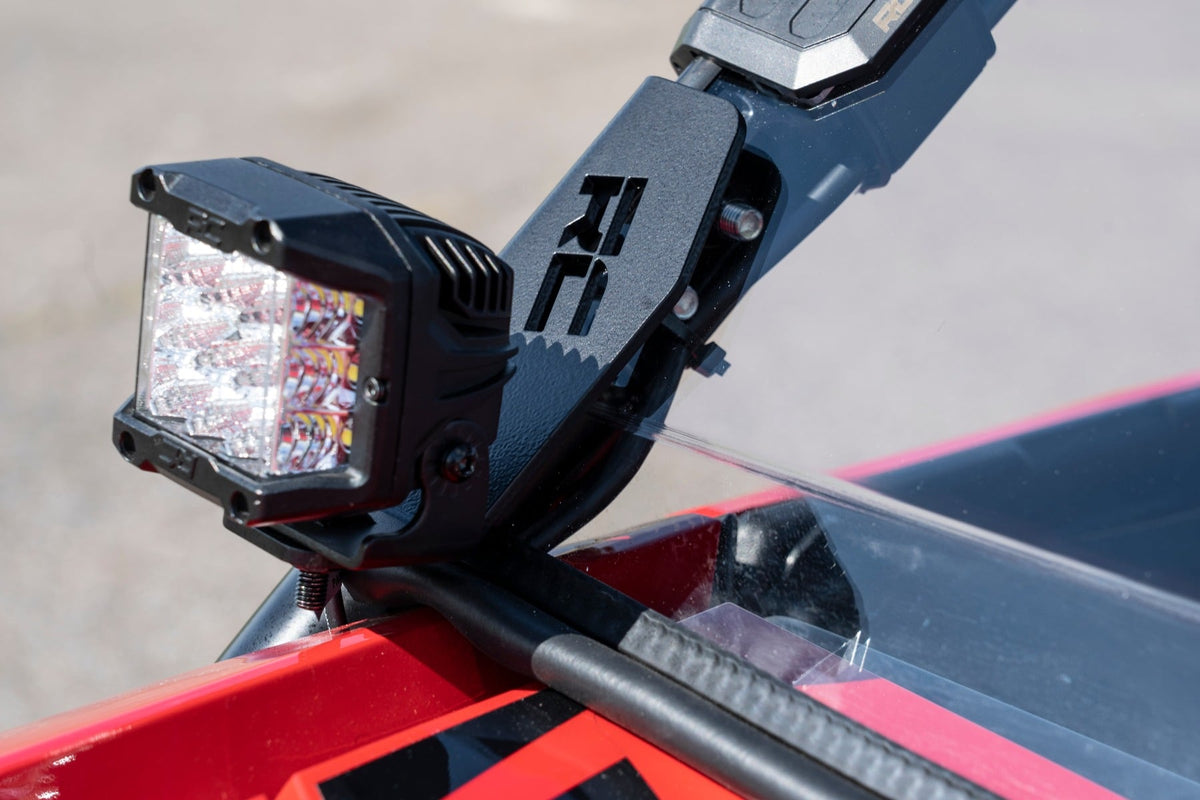 LED Light Kit | Cage Mount | 2" Black Pair | Honda Talon 1000 - Lighting & Acc (Image 6 of 6)