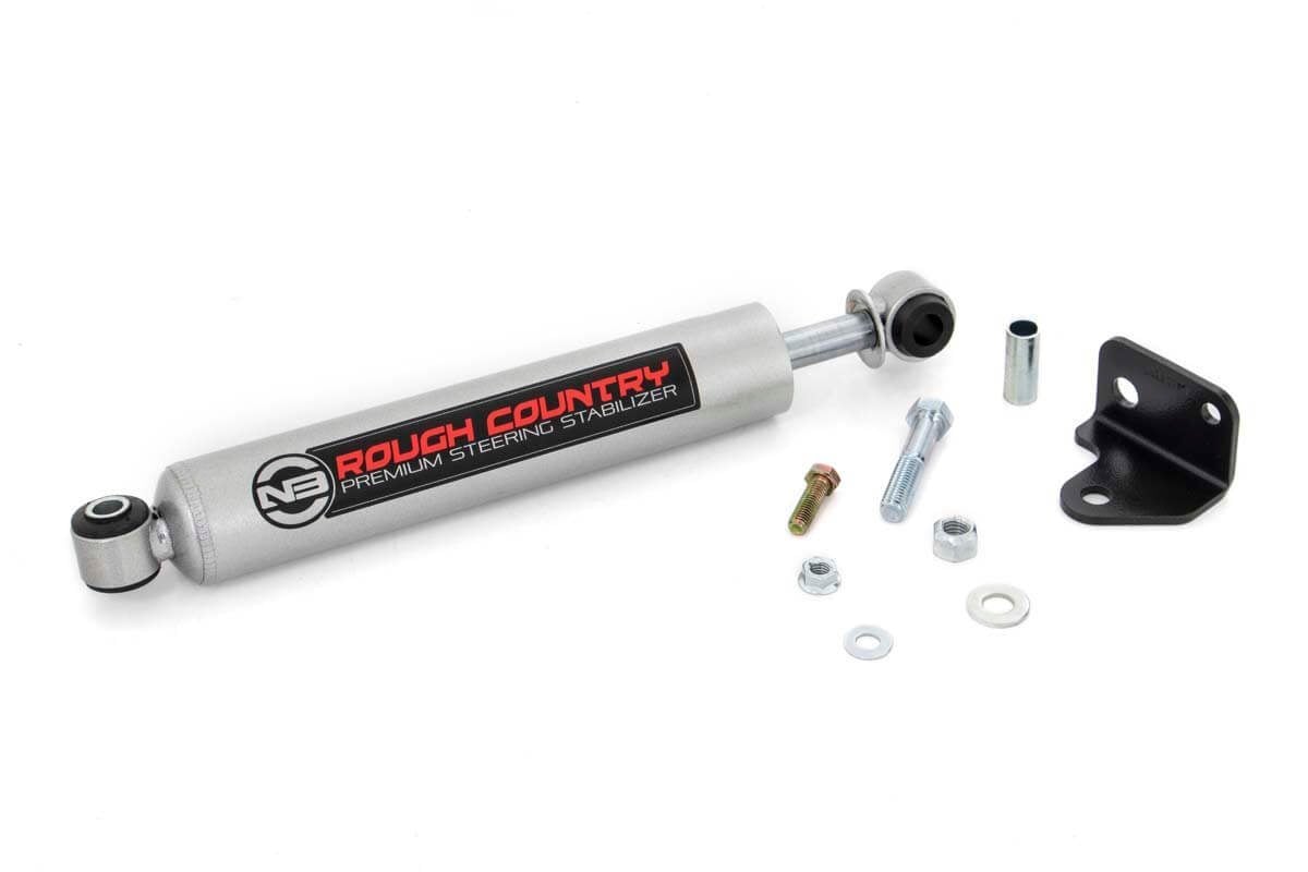 N3 Steering Stabilizer | Relocation Bracket | Jeep Wrangler JK/Wrangler Unlimited (07-18) - Shocks & Stabilizers (Image 1 of 2)