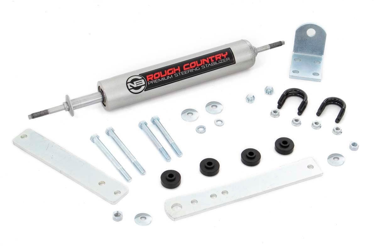 Rough Country 8734230 N3 Steering Stabilizer | Ford Bronco/F-150/F-250 (1980-1998) - Image 3