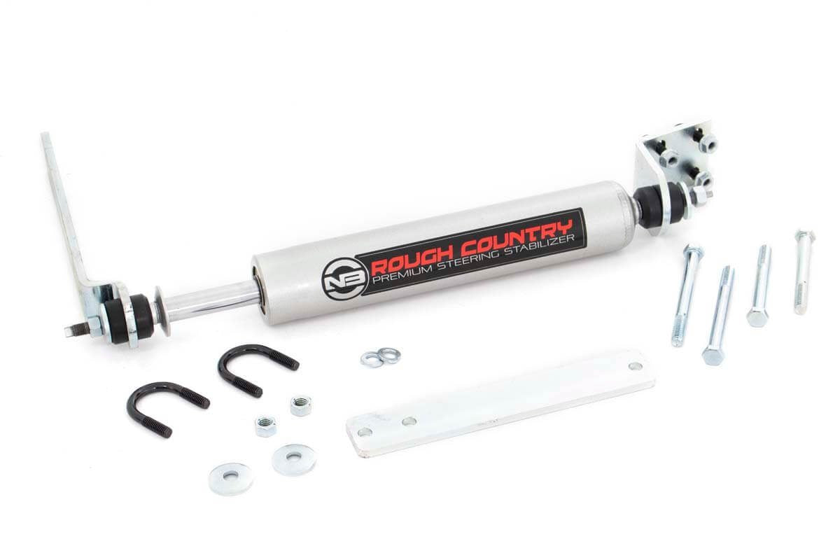 Rough Country 8738430 N3 Steering Stabilizer | Multiple Makes & Models (Ford/Mazda) - Image 1