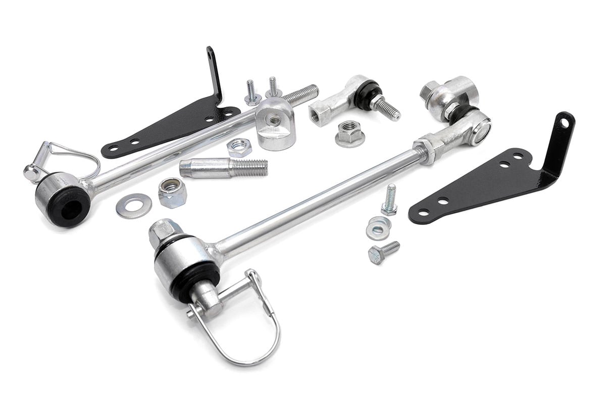 Quick Disconnect Sway Links | 4-6 Inch Lift | Jeep Wrangler TJ (97-06)/Wrangler Unlimited (04-06) - Susp Accessories